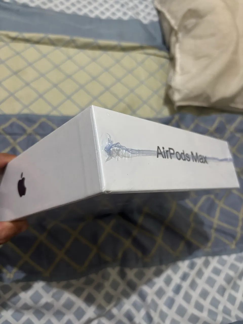 AirPods Max Silver A2069 Lightning Lacrado na caixa - Fones de