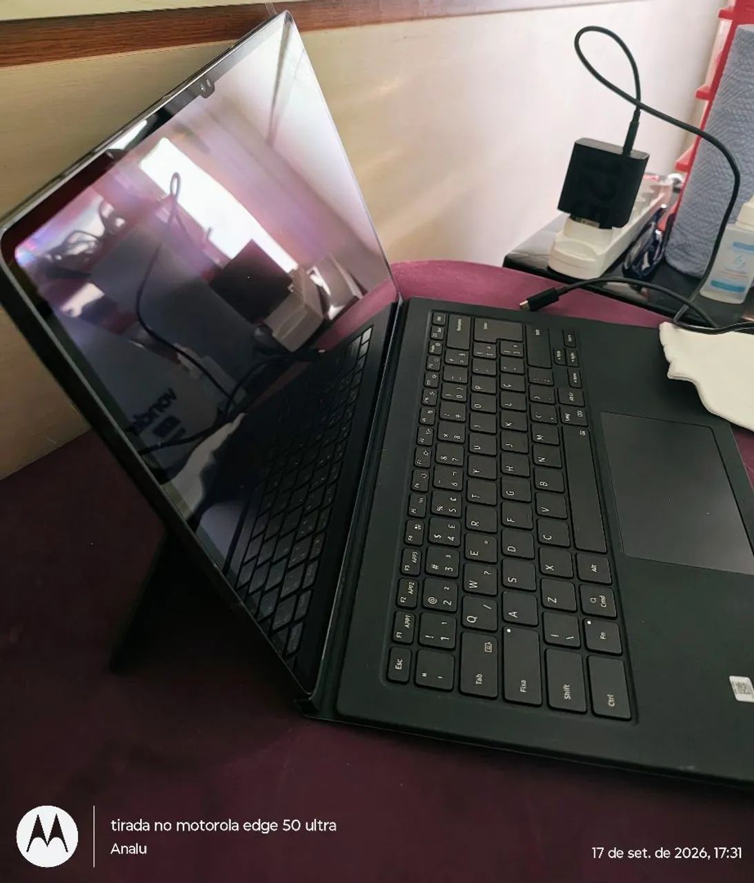 Galaxy Tab S9 Ultra SM-X910. Teclado e caneta.  - Foto 2