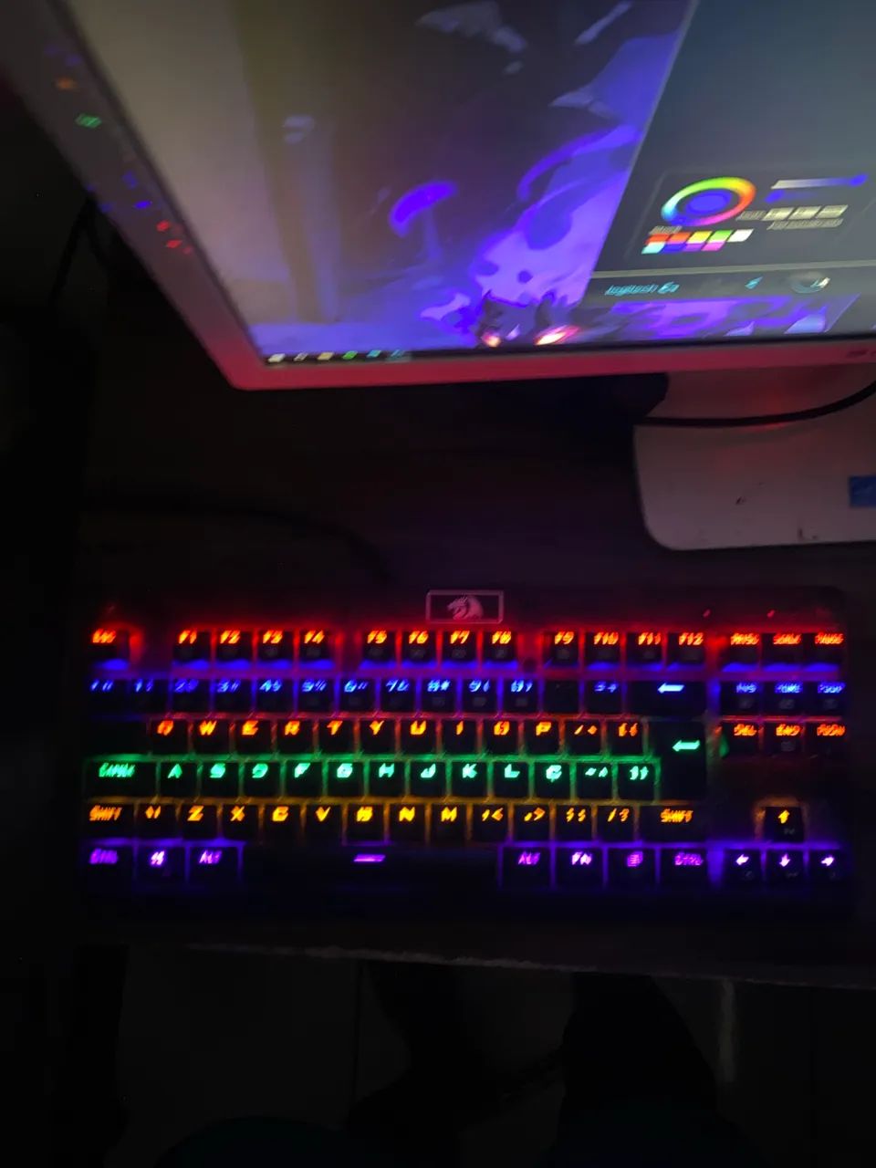 PC All In One Quad Core com periféricos gamer (NO PREÇO PRA IR RÁPIDO) - Foto 2
