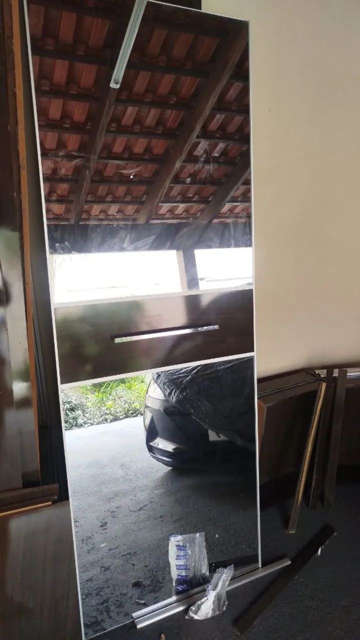 Guarda roupa casal com espelho - Foto 3