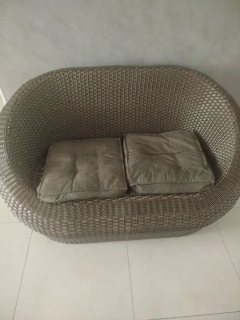 Sofá dois lugares para varanda  - Foto 2