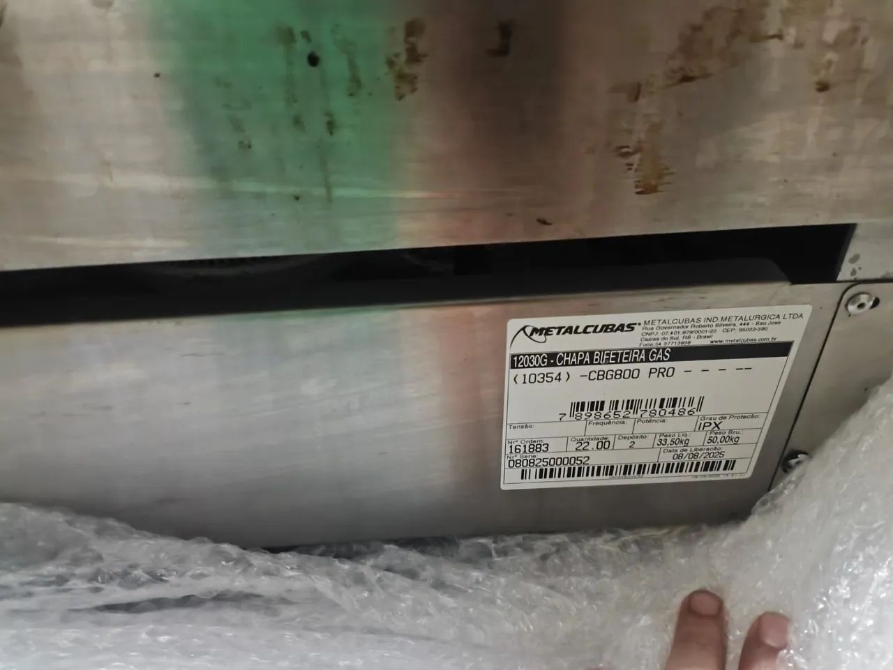 Chapa MetalCubas CBG 800 - Foto 3