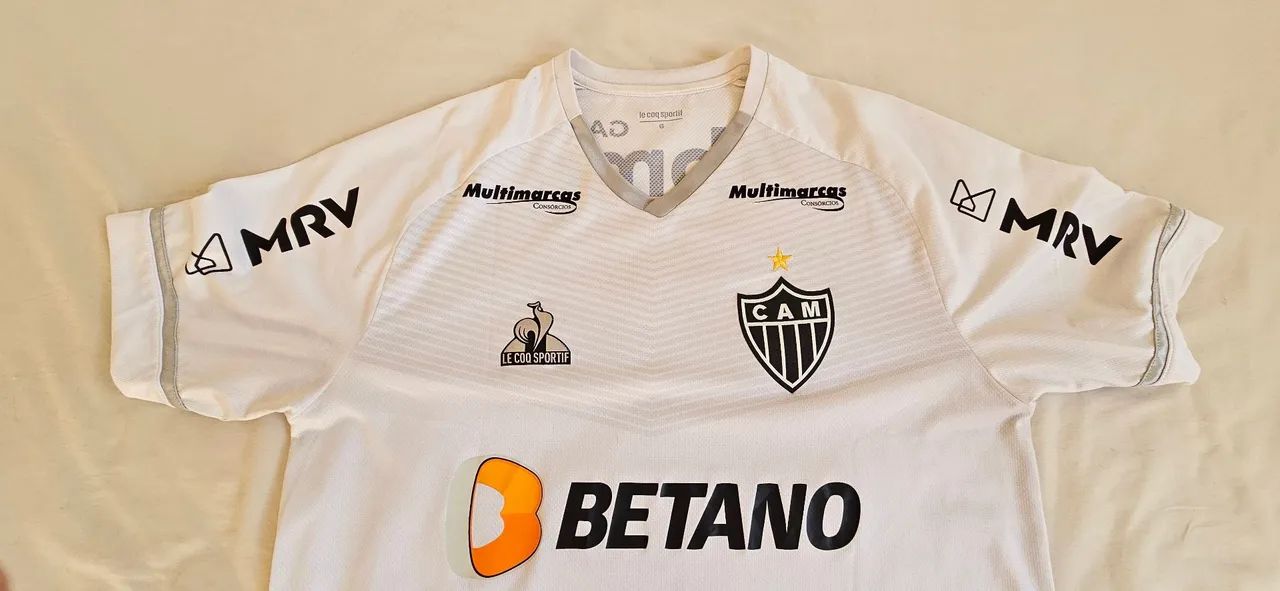 Camisa Atlético Mineiro - Lecoq Branca 2021 - Foto 2