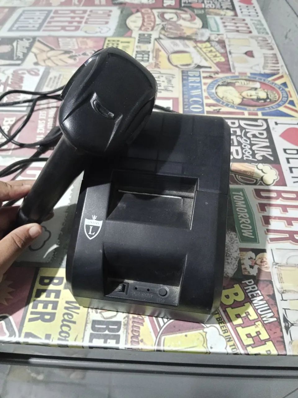 Impressora térmica e leitor de código de barras - Foto 2