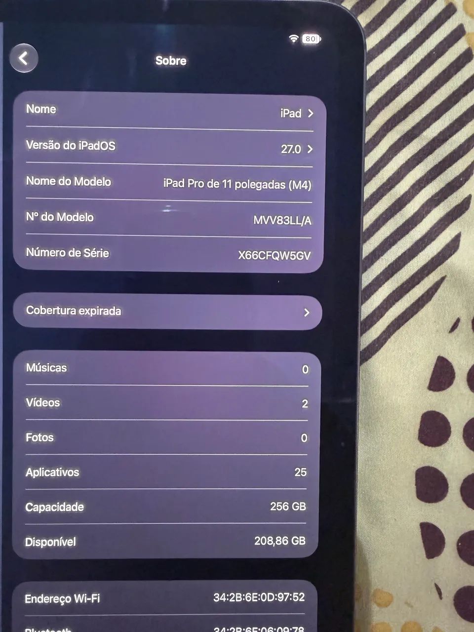 iPad Pro geração 5 chip M4 11 polegadas  - Foto 4