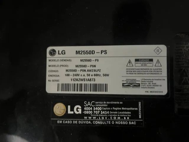 QUEIMA DE ESTOQUE - TVS LG PARA PEÇAS