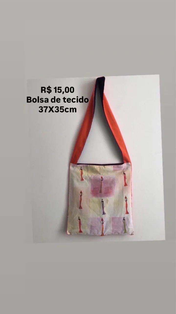 Bolsa de tecido - Foto 3