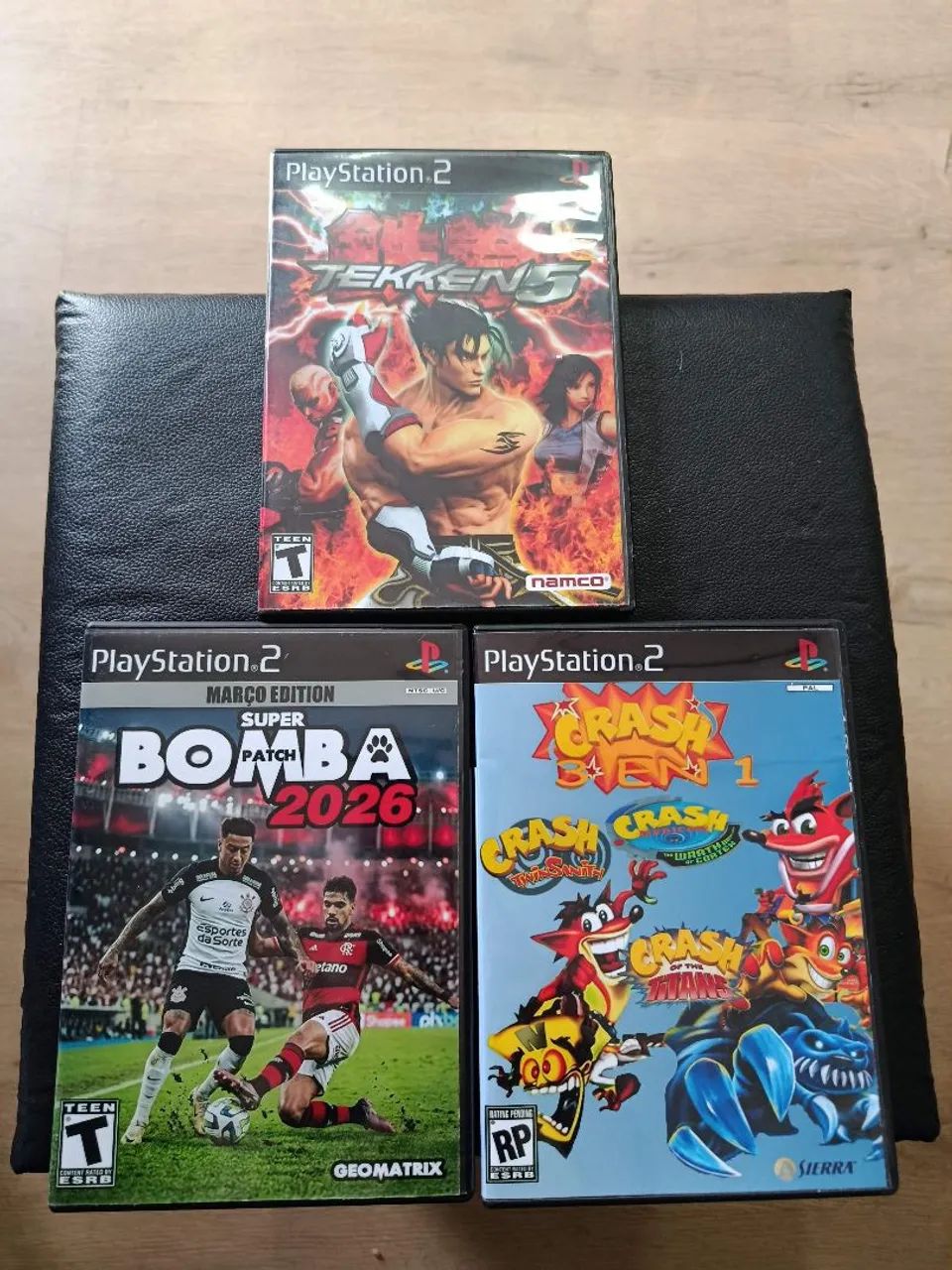 Lote 3 Jogos PS2 Repro