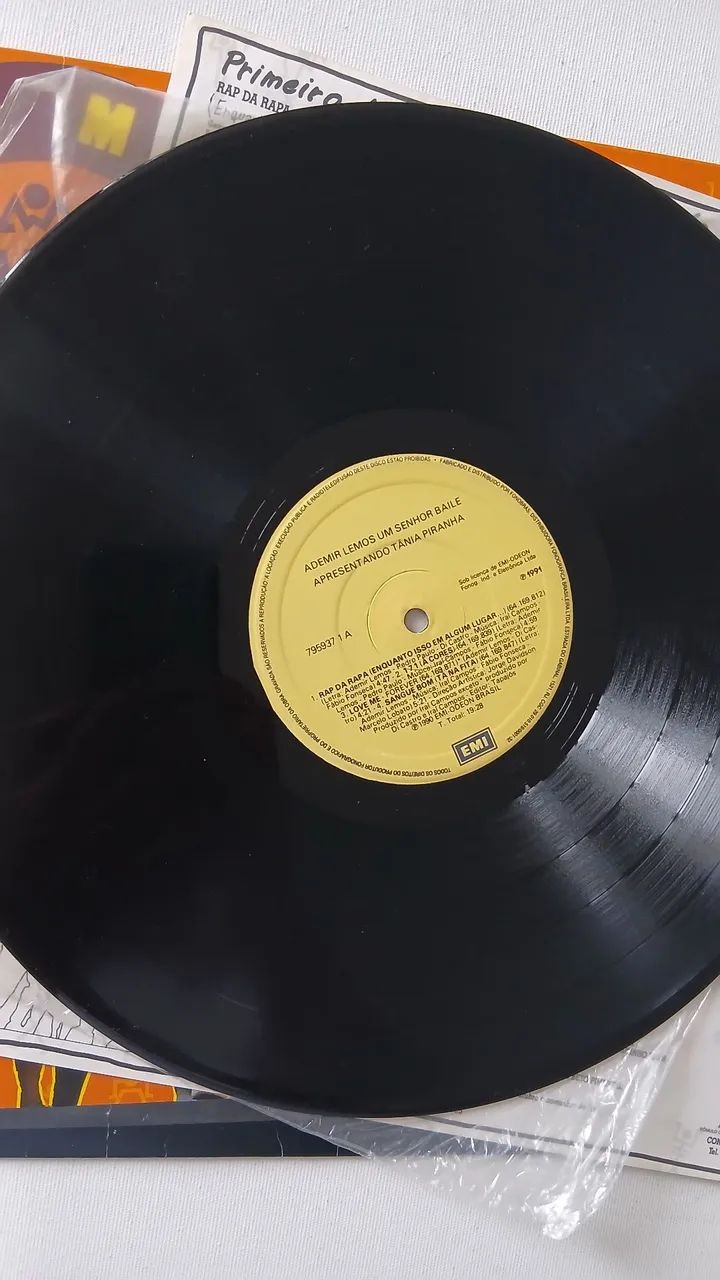 Disco vinil ademir lemos um senhor baile usado - Foto 5