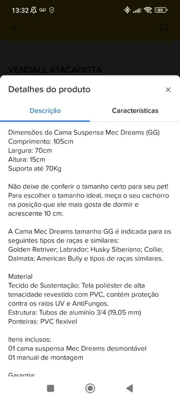 Cama pet suspenso - Foto 4