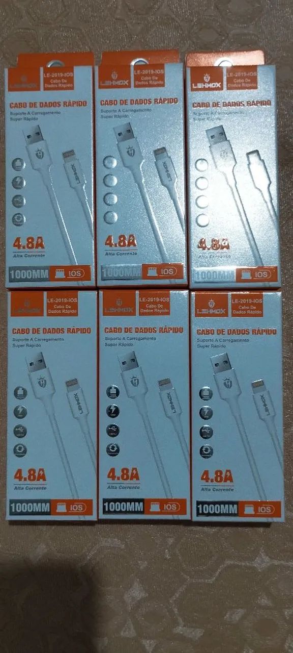 Cabo USB tipo  IOS  
