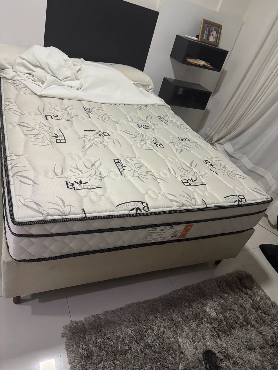 Cama box com colchão  - Foto 2