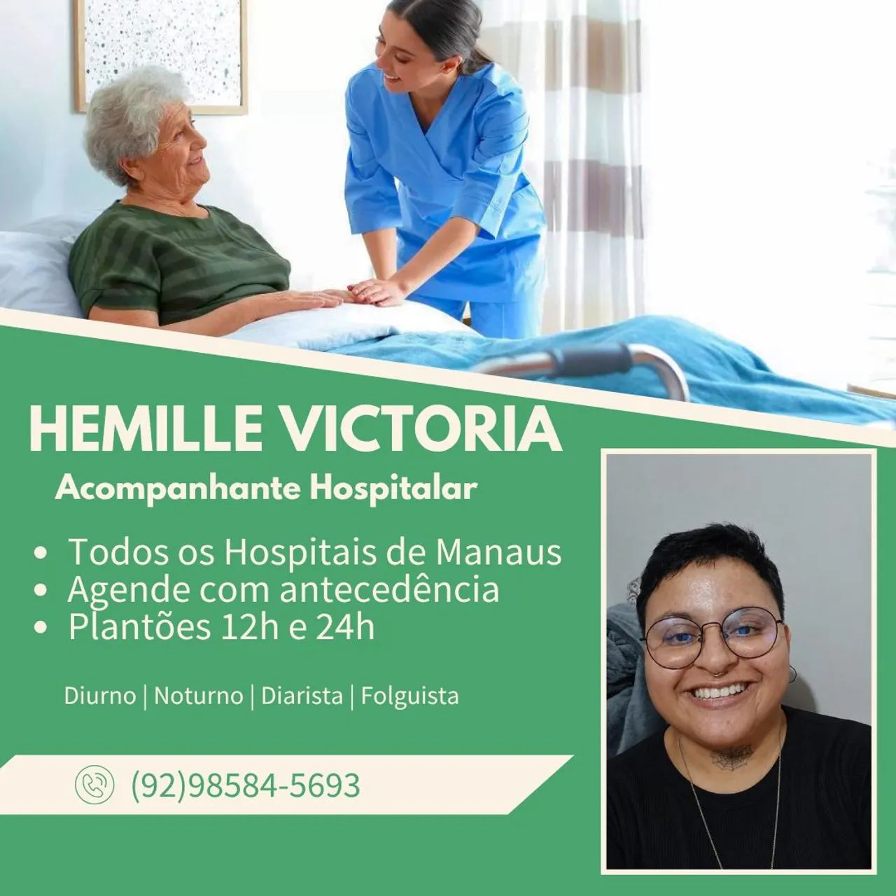 Acompanhante hospitalar 