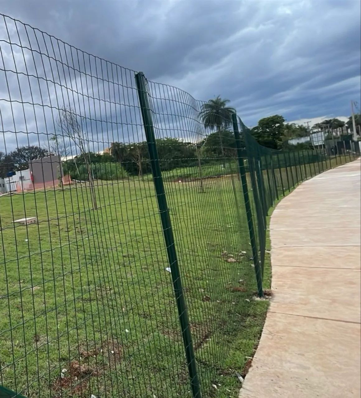 Gradil metálico verde (Alambrado)  - Foto 4