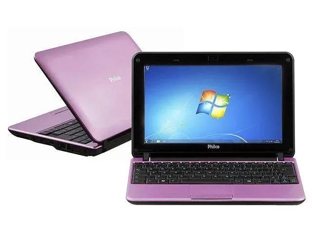 Netbook Philco 10b 2gb ram 340hd Windows 7