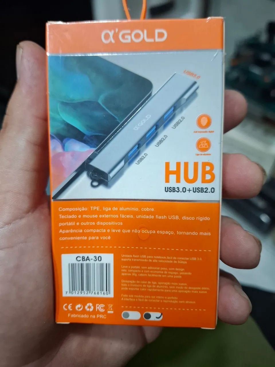 Hub usb tipo C use teclado, mouse ou joystick no celular  - Foto 2