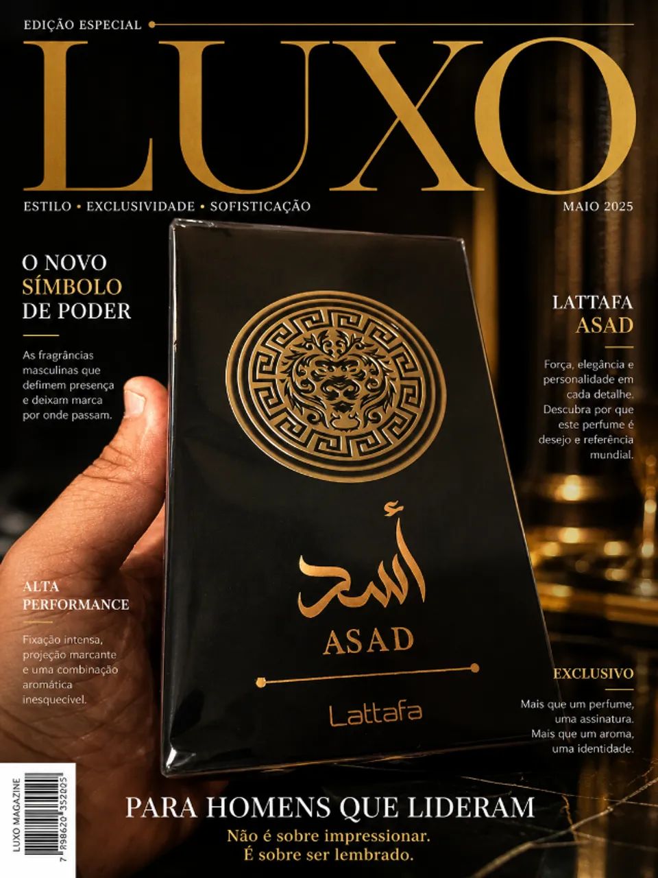 ÚLTIMA UNIDADE - PERFUME ÁRABE ASAD LATTAFA 100ML - Foto 3