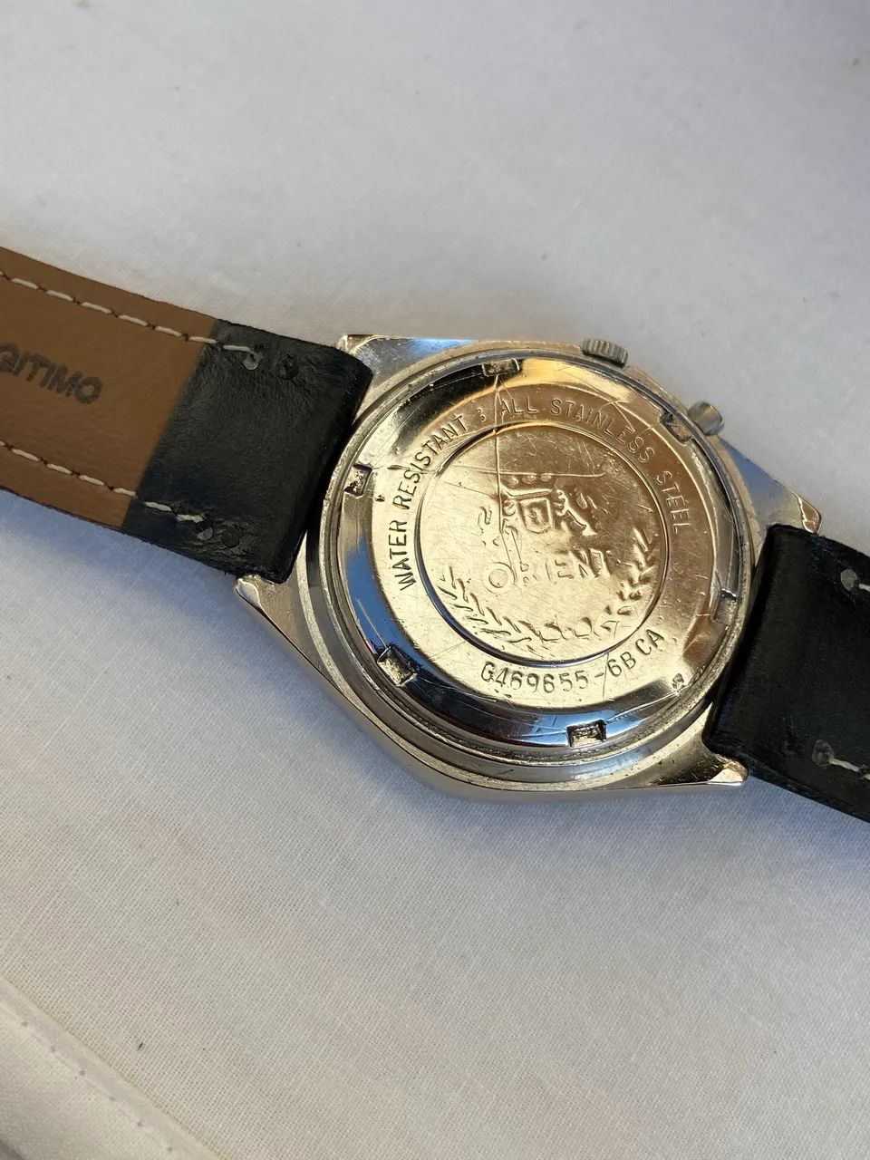  Orient 3 Estrelas Automático ( conhecido como "Peixinho" década de 1970 - Foto 4