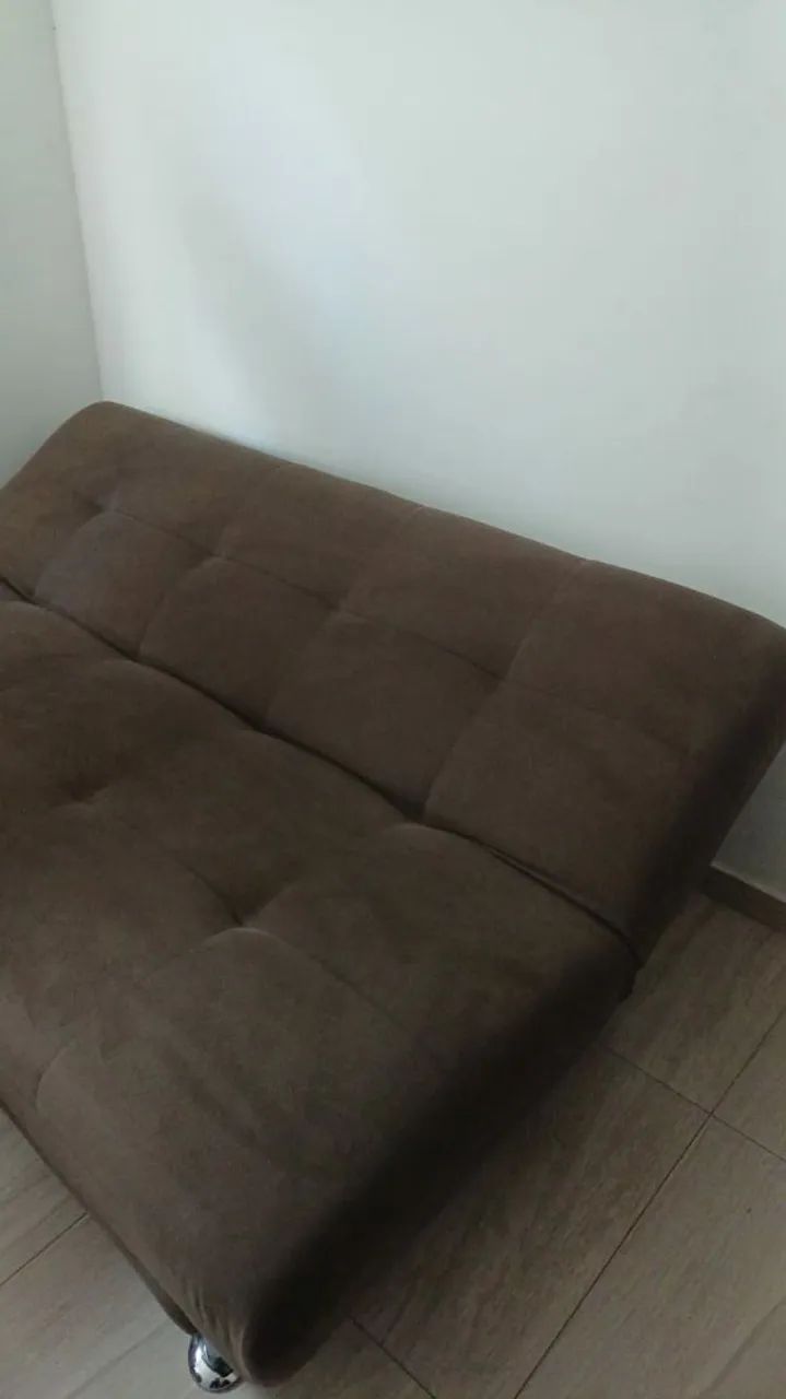 *** OPORTUNIDADE *** Sofá-cama Semi Novo - Foto 4