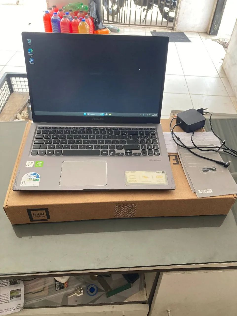Notebook ASUS Vivobook i5 10ª Gen / NVIDIA DEDICADA / Tela Full HD (Com NF e Caixa)