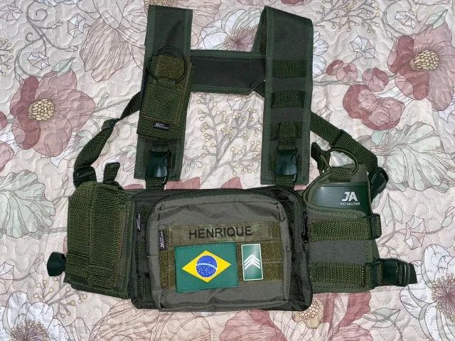 Colete Chest Rig Modular JA Rio Militar