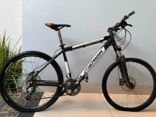 2 bicicletas MTB (Caloi + Merida) - Ótimo estado - Foto 3