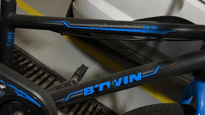 BICICLETA ARO 20 RACING B-TWIN DECATHLON - Foto 2