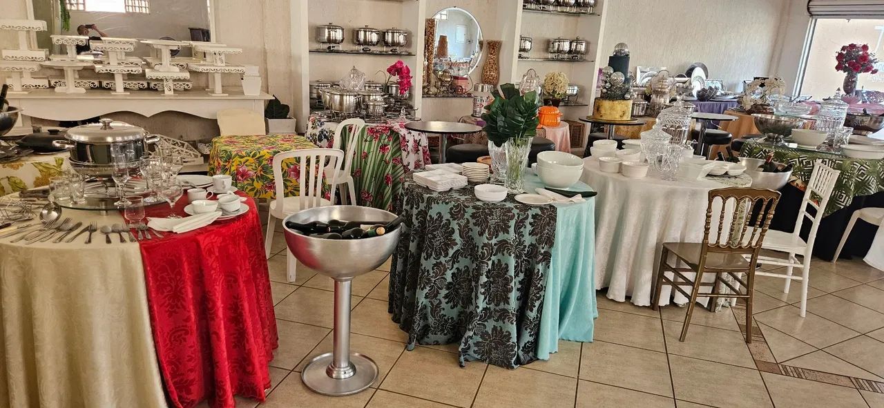 Tudo para sua festa, evento, buffet