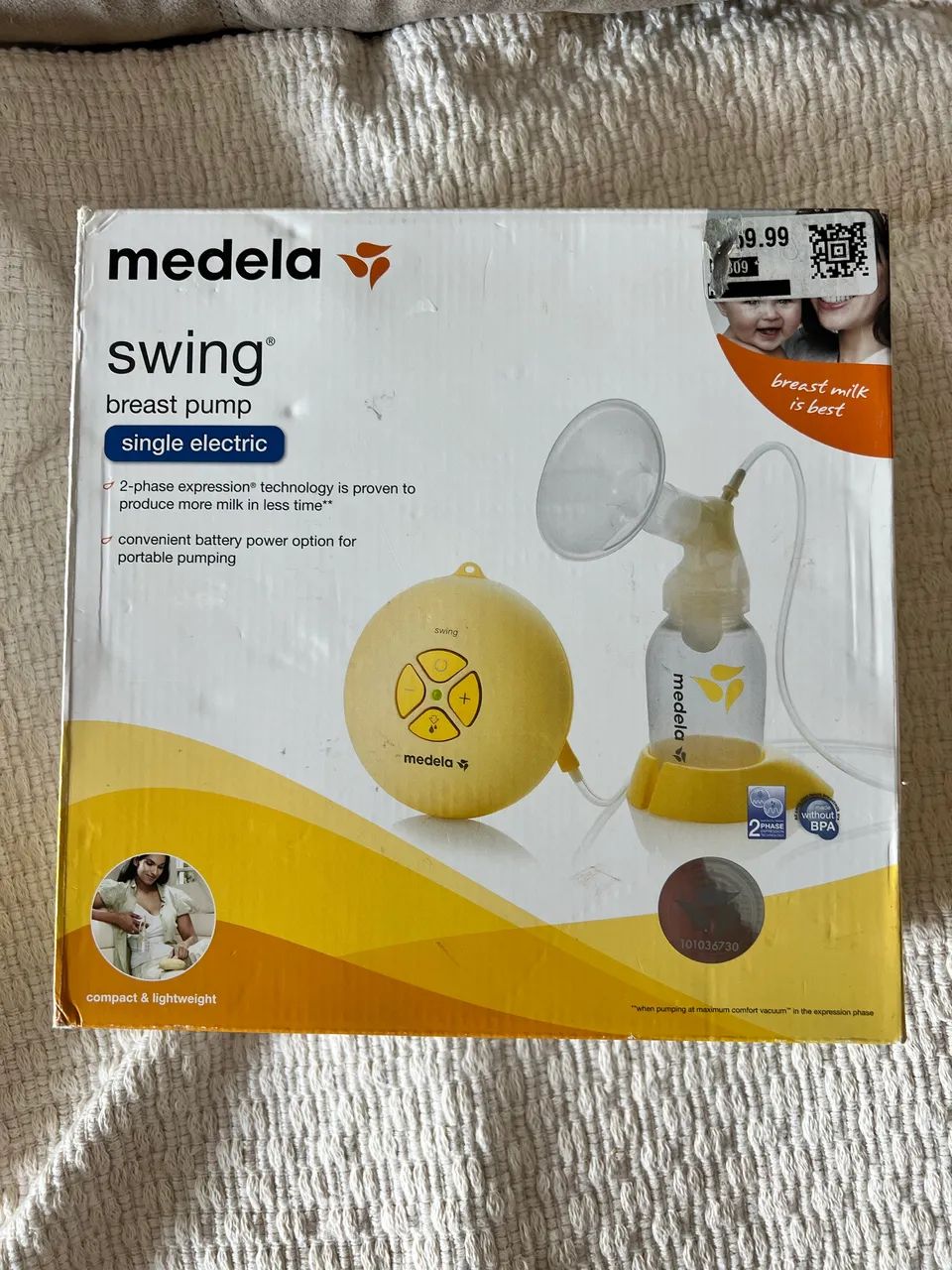 Extrator de Leite Elétrico com Controle Medela Swing - Foto 2