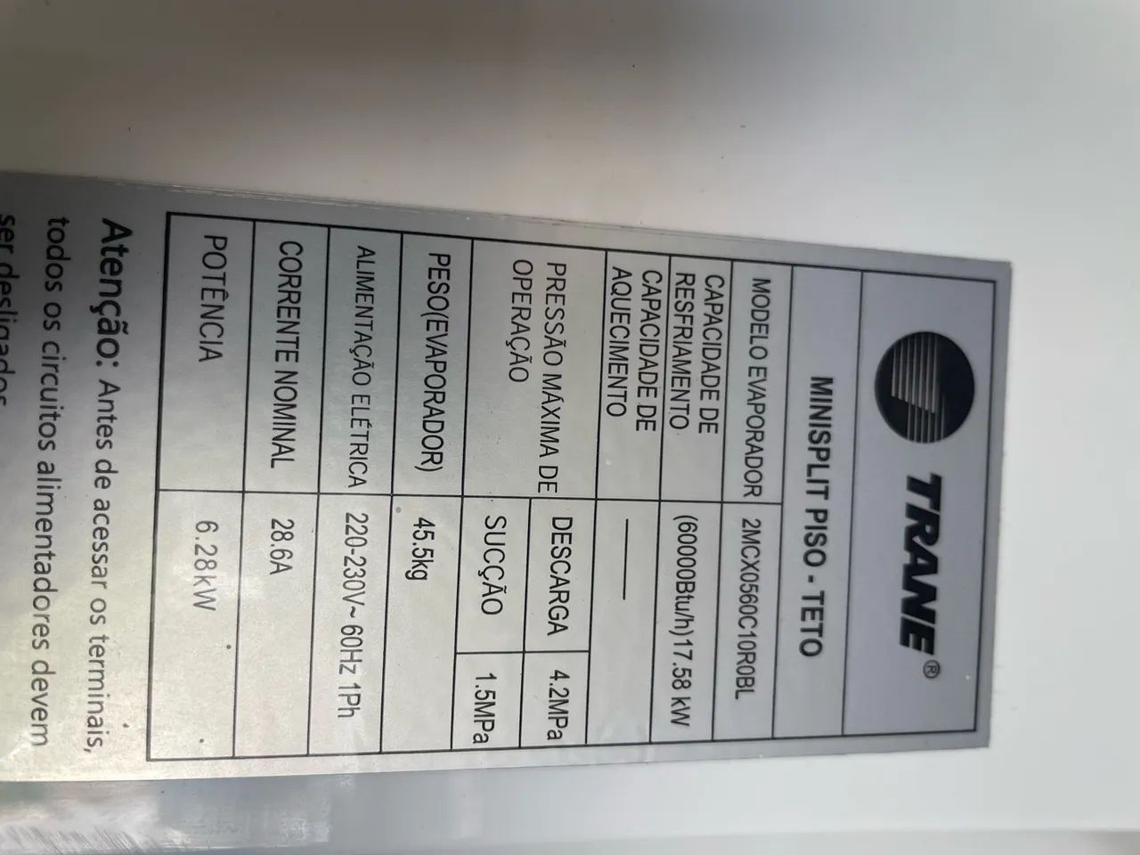 Ar condicionado 60000Btus - Foto 4