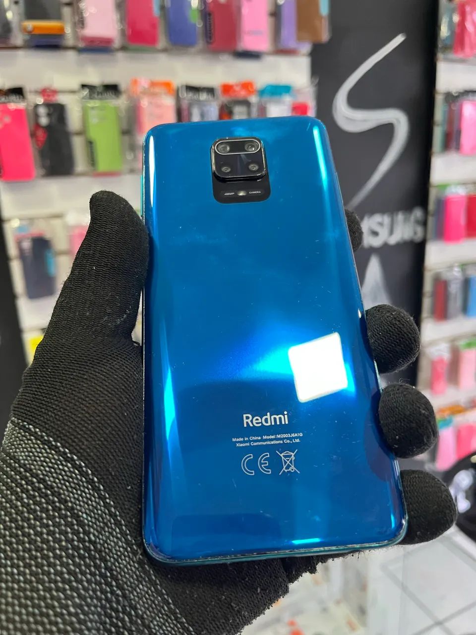 Xiaomi Redmi Note 9S オーロラブルー Smartphone Xiaomi Redmi Note 9S 64GB 4GB RAM Aurora Blue Tela de
