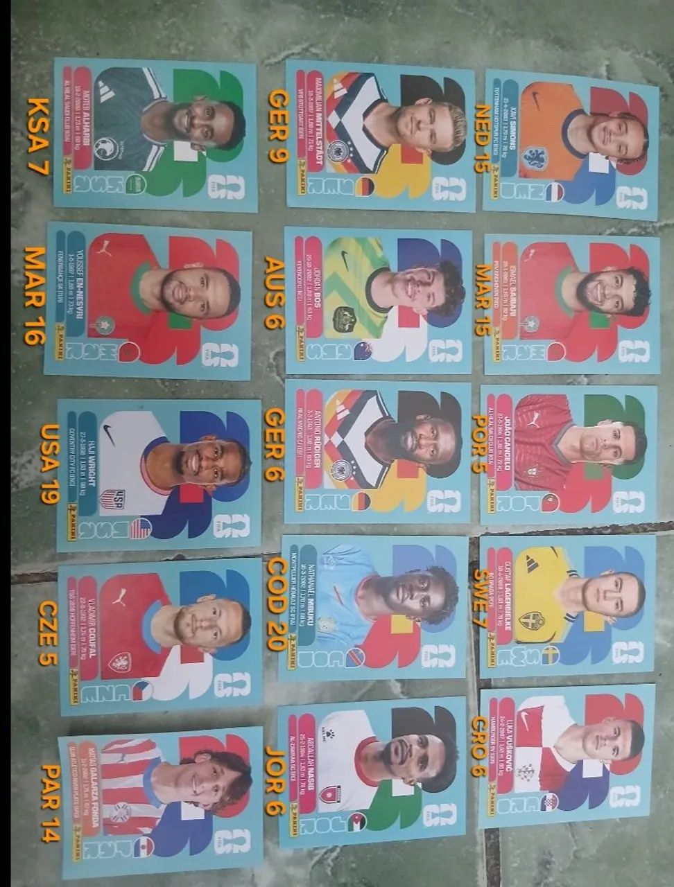Figurinhas da Copa 2026 Negociações 