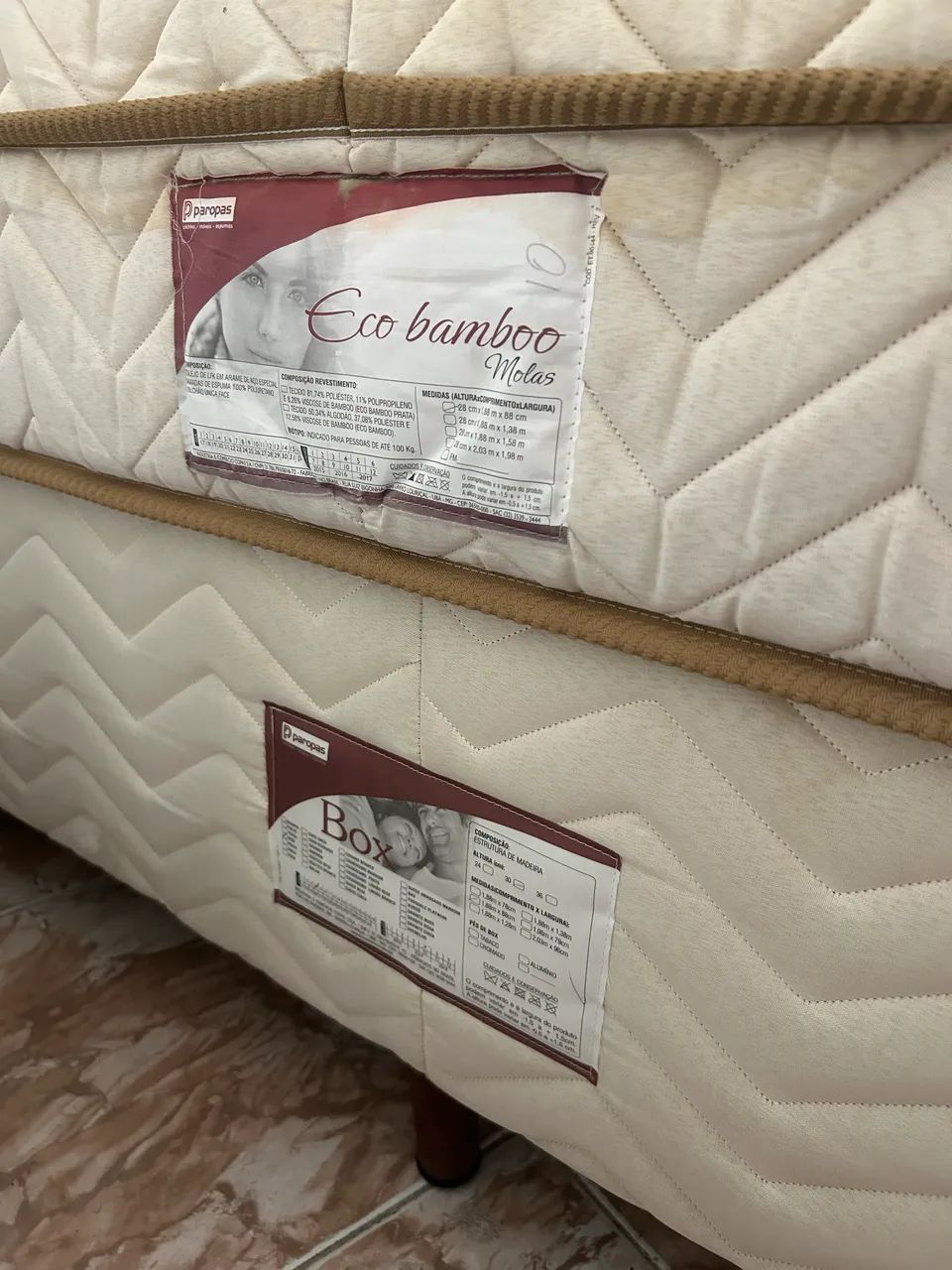 Cama solteiro Eco bamboo Molas - Foto 4