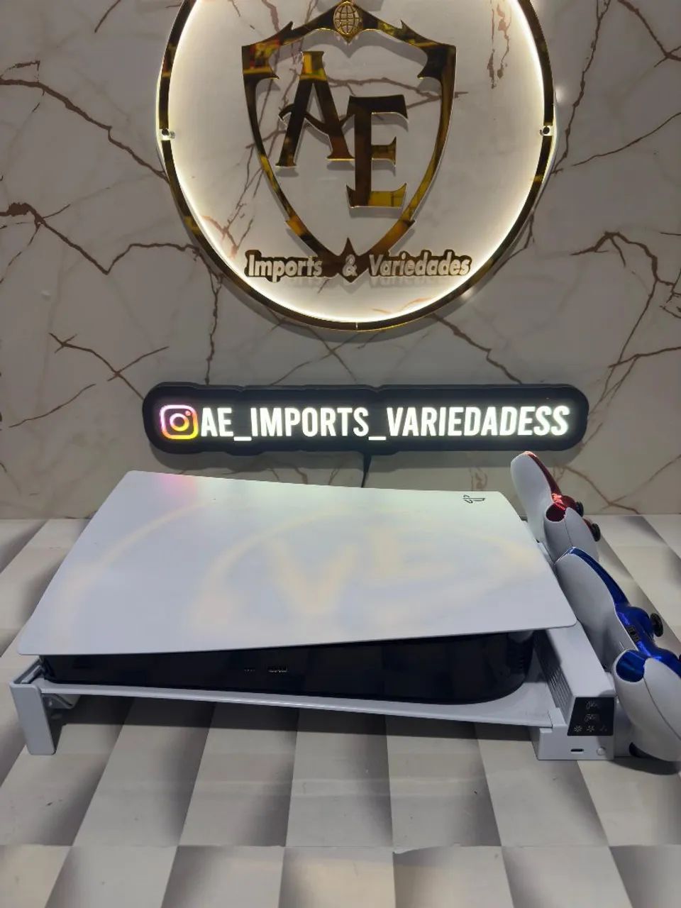 Base para ps5 horizontal com cooler - Foto 4