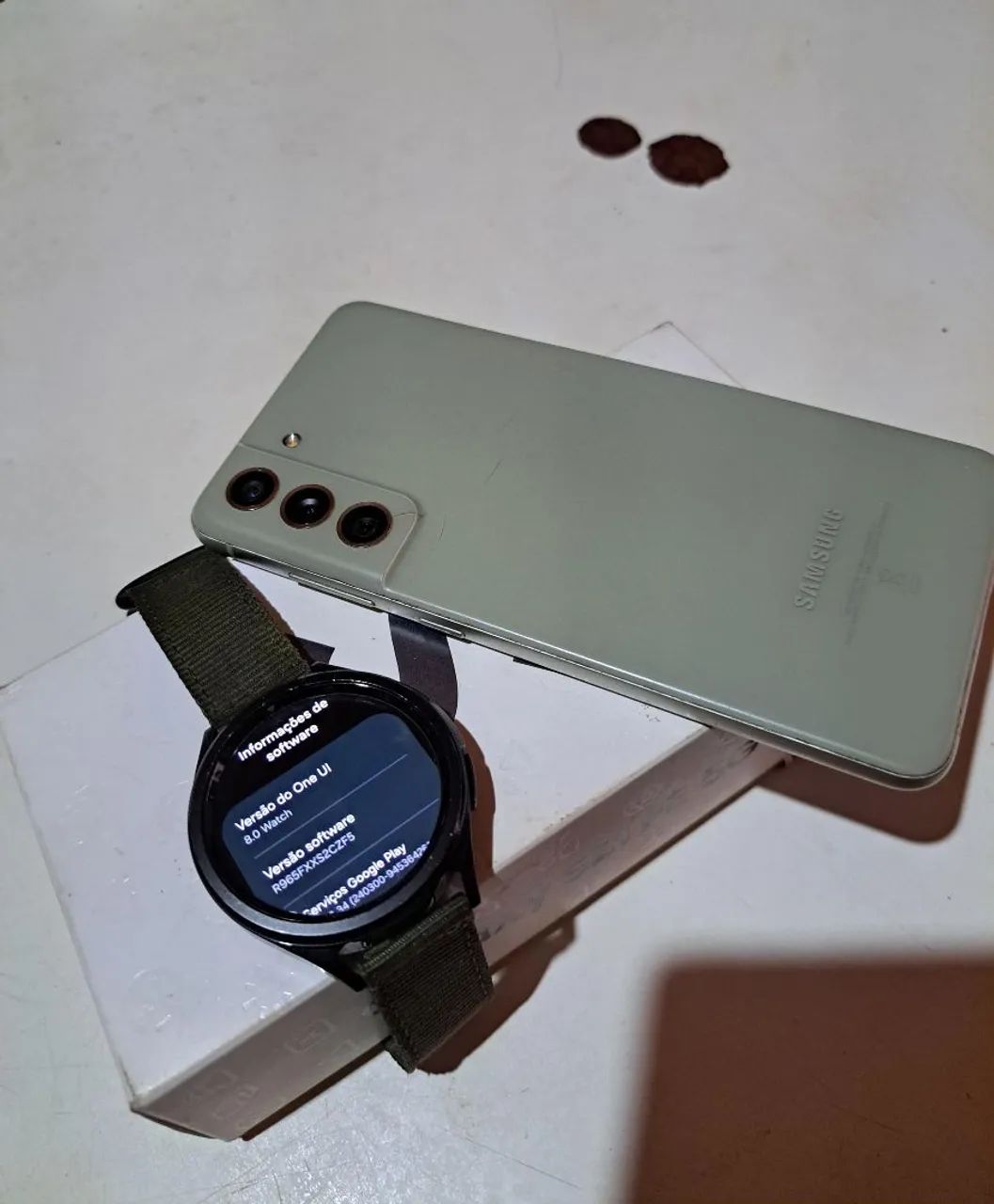 TROCO Galaxy S21 fe+ Galaxy whatch 6 classic Lte  - Foto 5