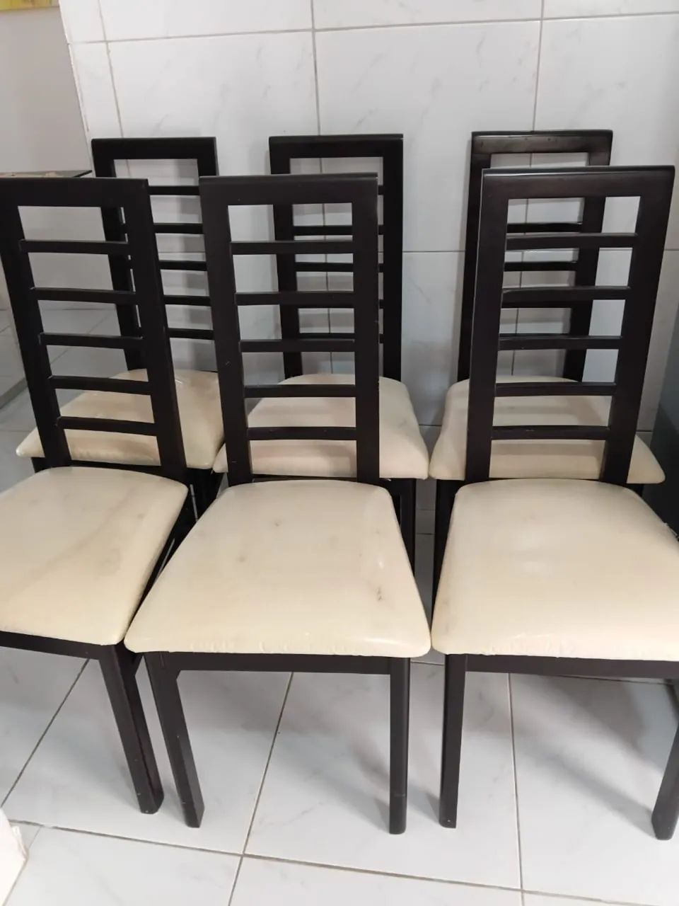 Conjunto mesa de vidro com cadeiras  - Foto 2