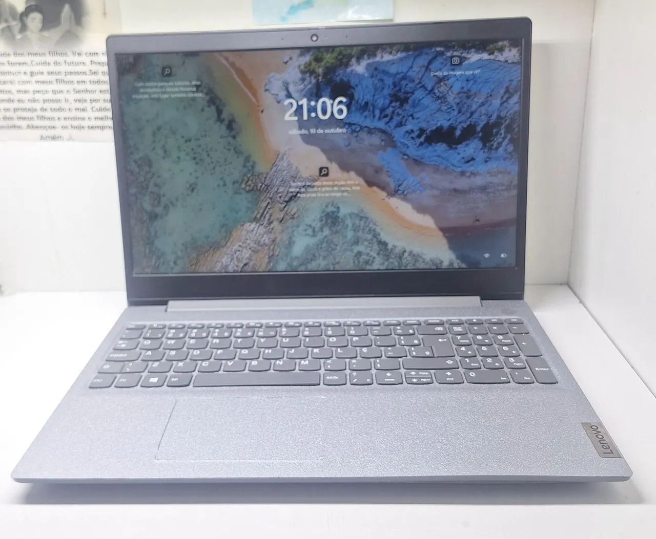 Notebook lenovo Intel core i3 8GB de memória ram  ssd 128GB Windows 11 64bits!! - Foto 2