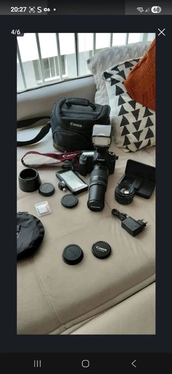 Câmera profissional canon - Foto 3