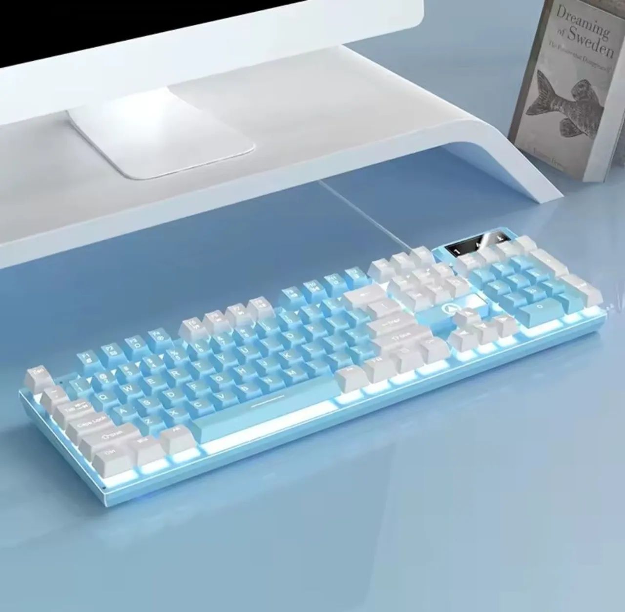 KIT GAMER (TECLADO RGB MEMBRANA, MOUSE RED DRANGON, MOUSEPAD ITACHI E MOUSEPAD BRINDE - Foto 3