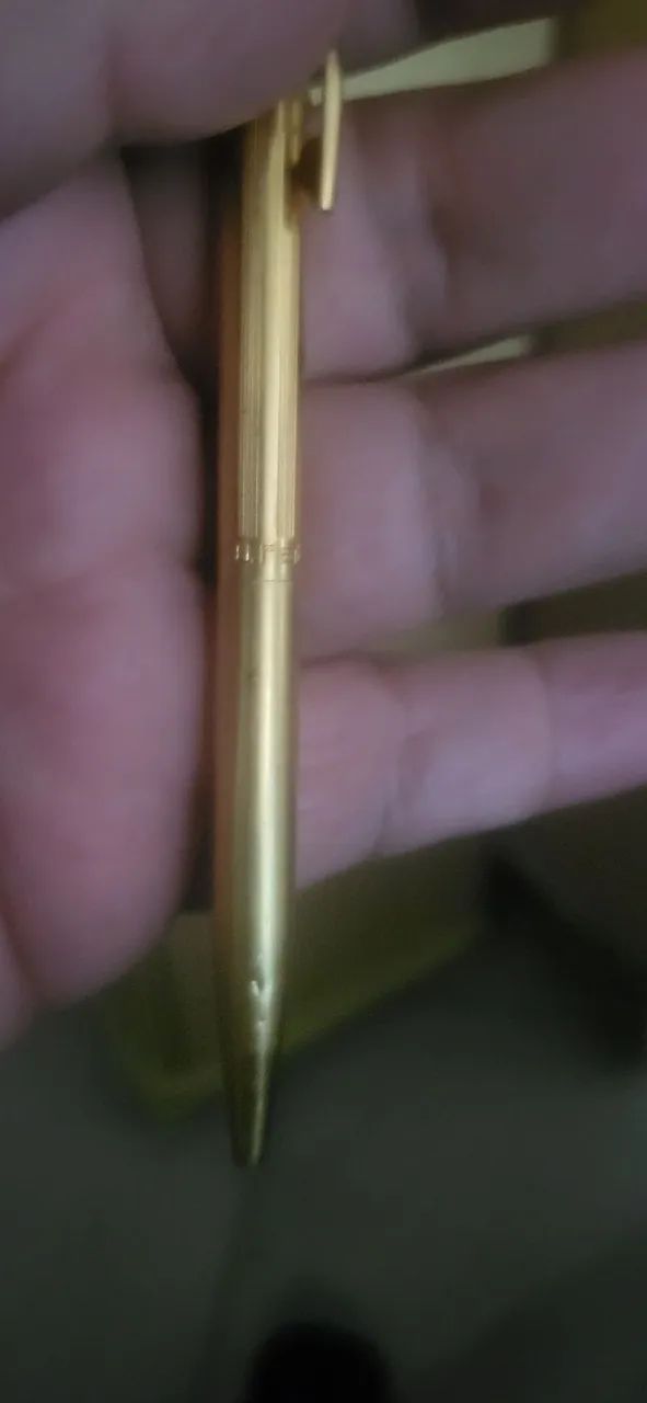 Caneta AW Farber banhada a ouro  - Foto 2