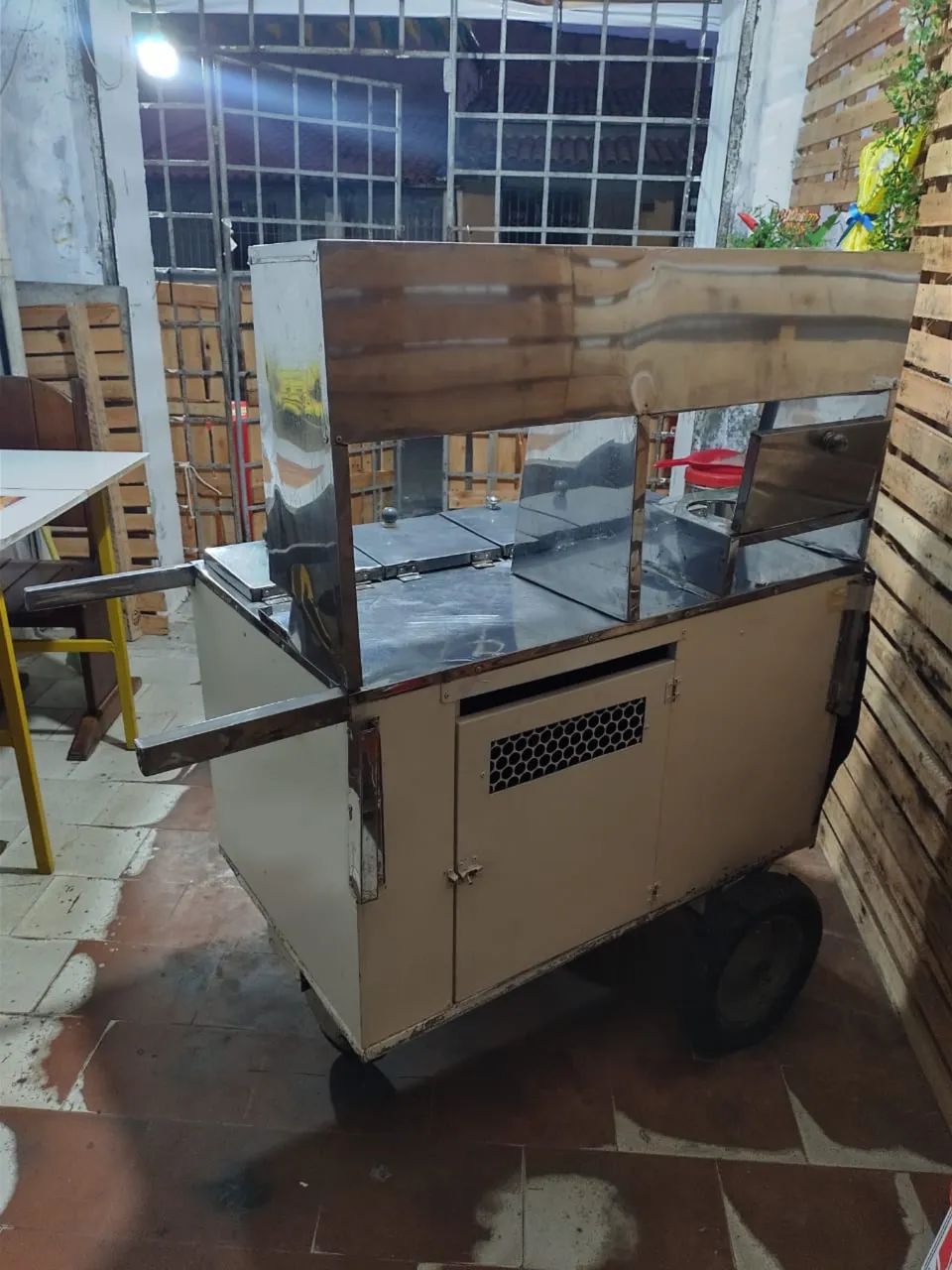 Carrinho inox de hot dog - Foto 2