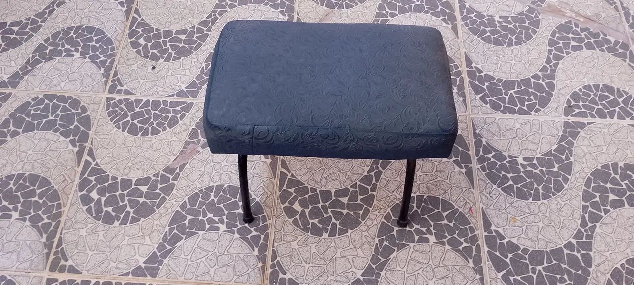 Otomana vintage apoio para as pernas  - Foto 2