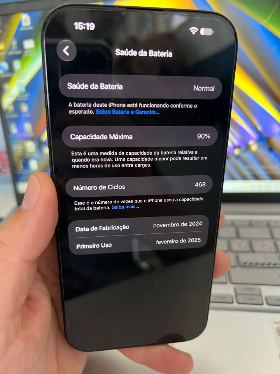 iPhone 16 pro max 256GB Preto - Foto 2