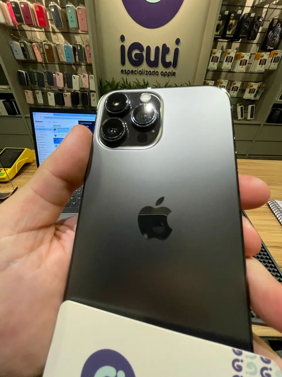 IPHONE 13 PRO MAX 128gb PRETO - Foto 2