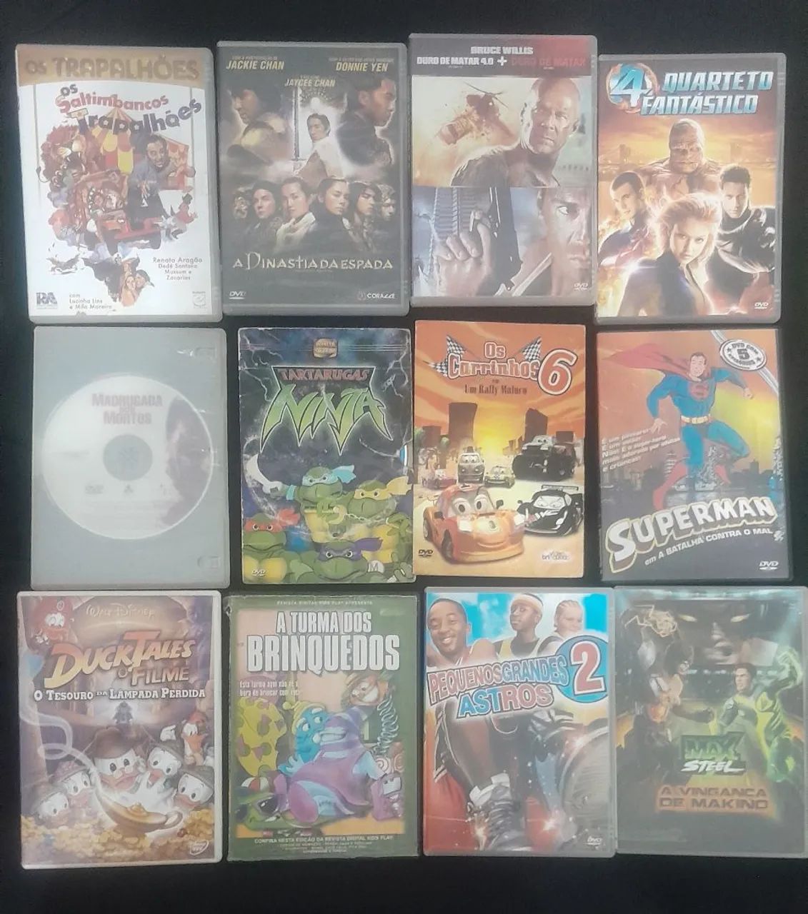 Lote de DVDs Originais