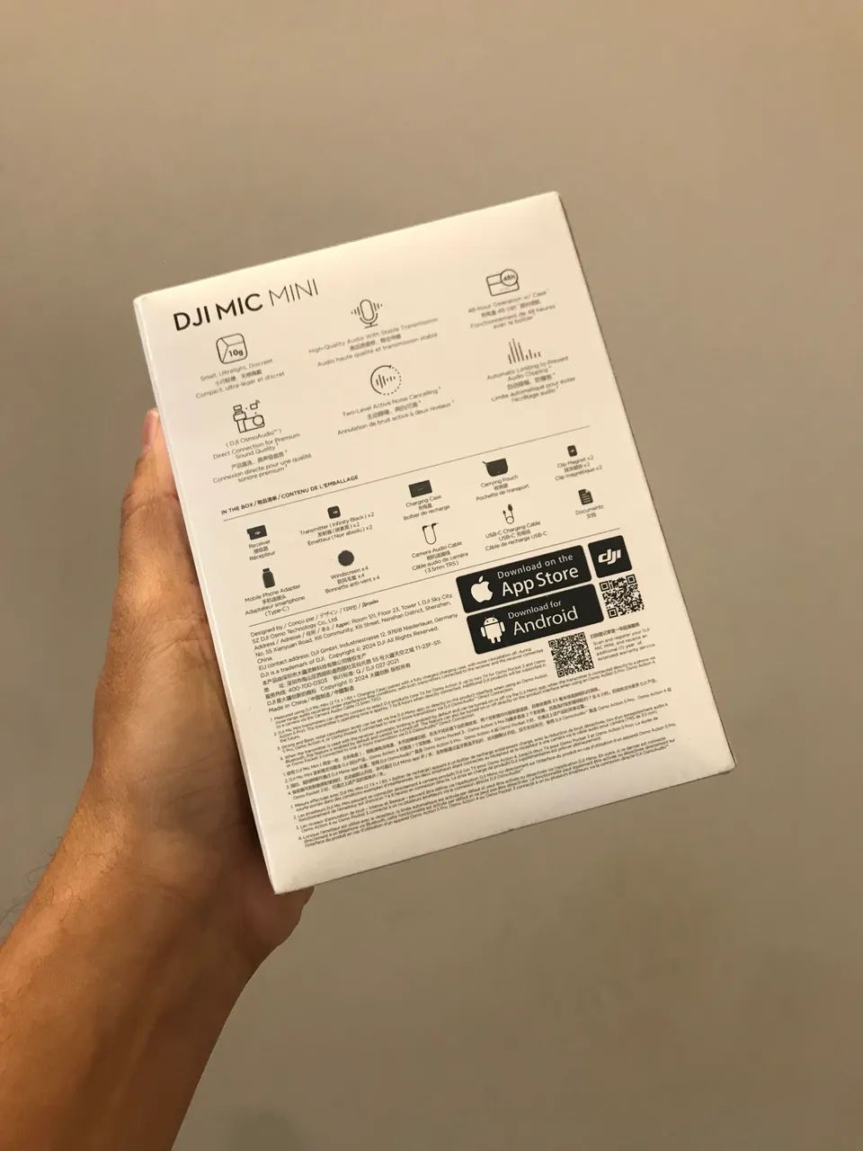 Microfone DJI MIC MINI Lapela sem fio  - Foto 2