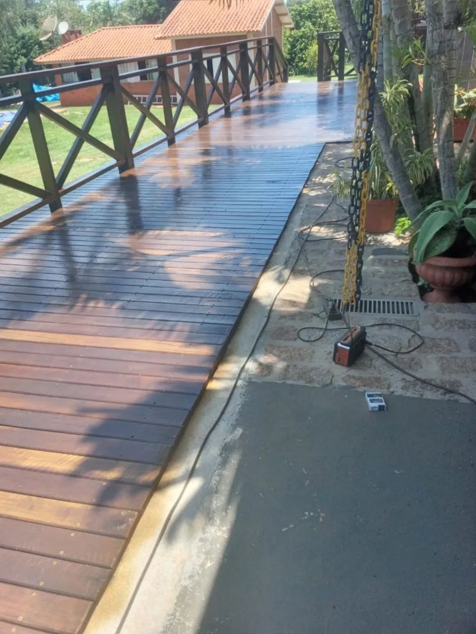 Decks em madeira tratada  - Foto 5