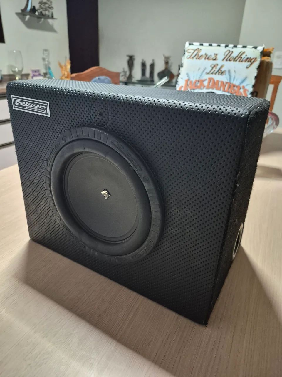 Subwoofer - caixa slim