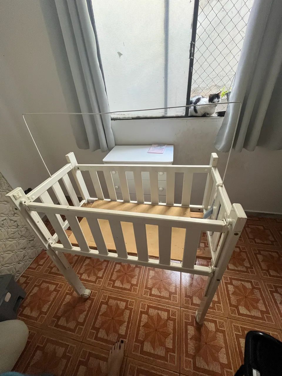 DOAÇÃO - Mini berço móvel  - Foto 3
