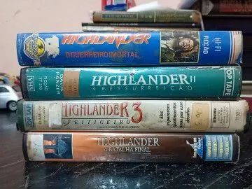Coleção filmes do Highlander em VHS  - Foto 4